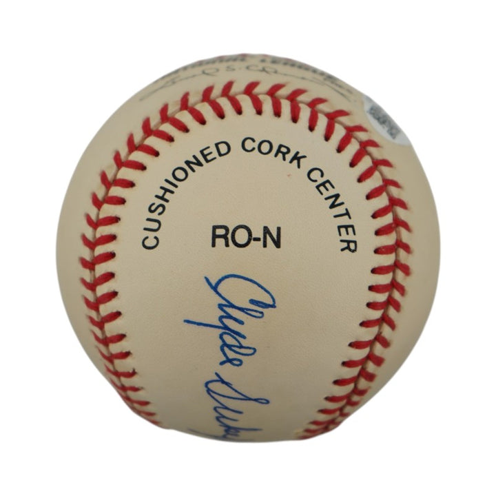 Clyde Sukeforth Jackie Robinson 1st Manager Autographed ONL Baseball JSA COA