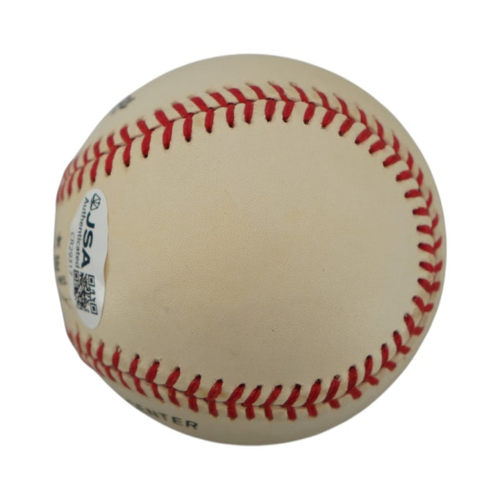 Clyde Sukeforth Jackie Robinson 1st Manager Autographed ONL Baseball JSA COA