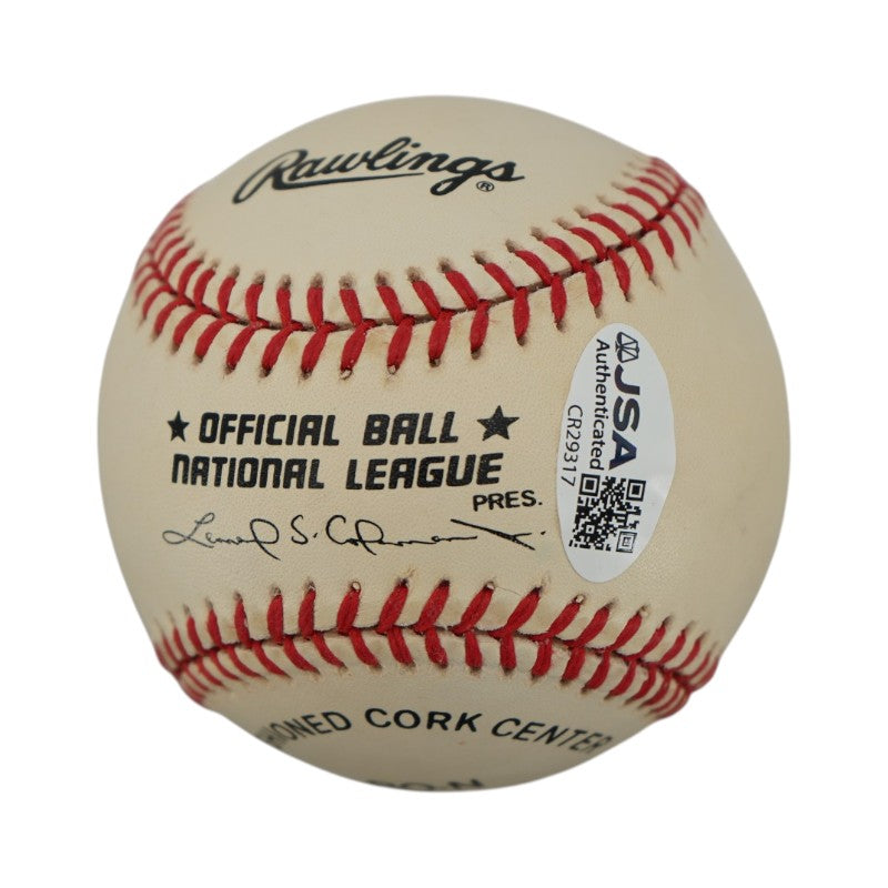 Clyde Sukeforth Jackie Robinson 1st Manager Autographed ONL Baseball JSA COA