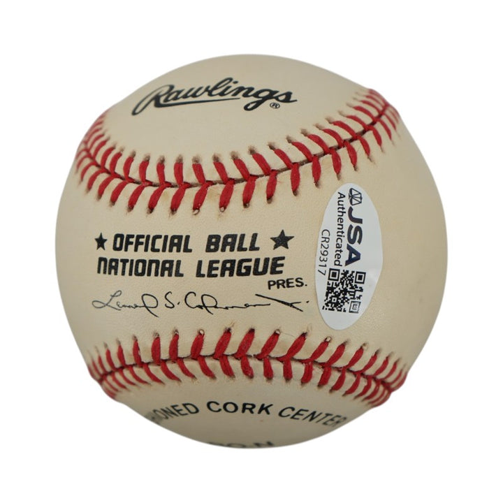Clyde Sukeforth Jackie Robinson 1st Manager Autographed ONL Baseball JSA COA