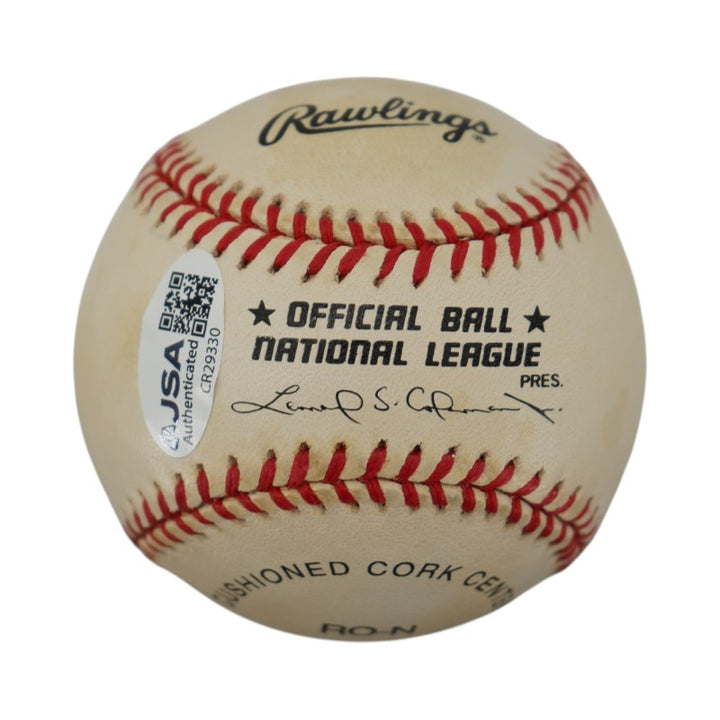 Don Sutton Los Angeles Dodgers Autographed Inscribed ONL Baseball JSA COA