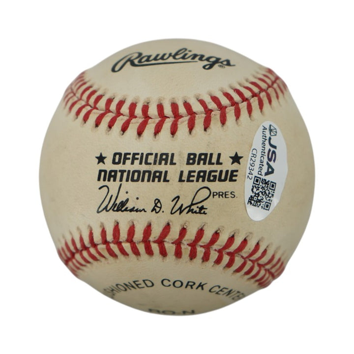 Fergie Jenkins Chicago Cubs Autographed ONL Baseball JSA COA