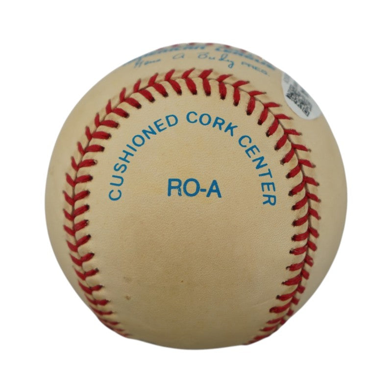 Frank Robinson Orioles Indians Autographed Inscribed OAL Baseball JSA COA