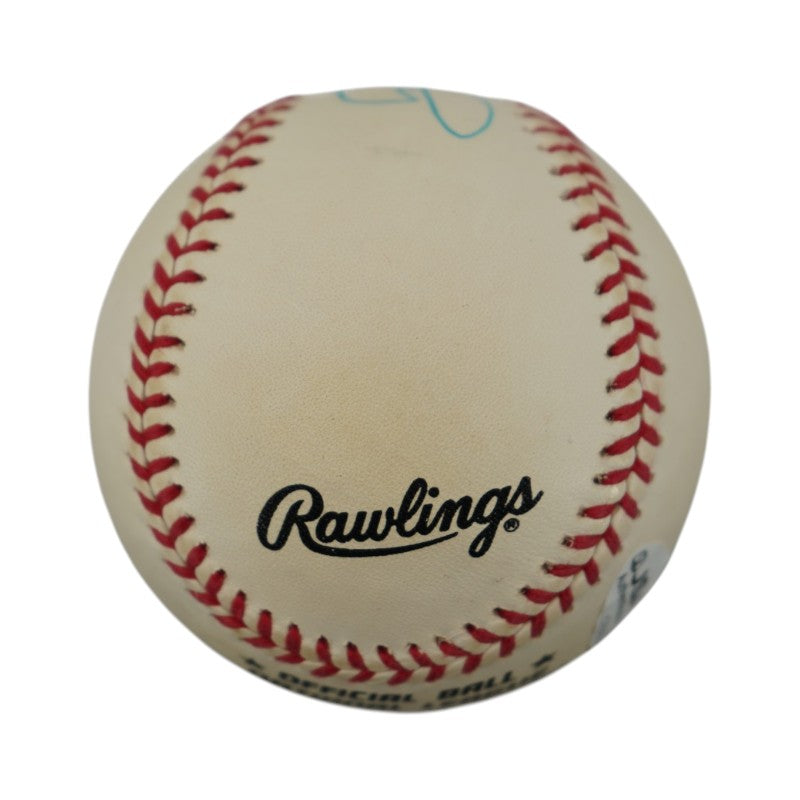 Gaylord Perry Braves Padres Autographed OAL Baseball JSA COA
