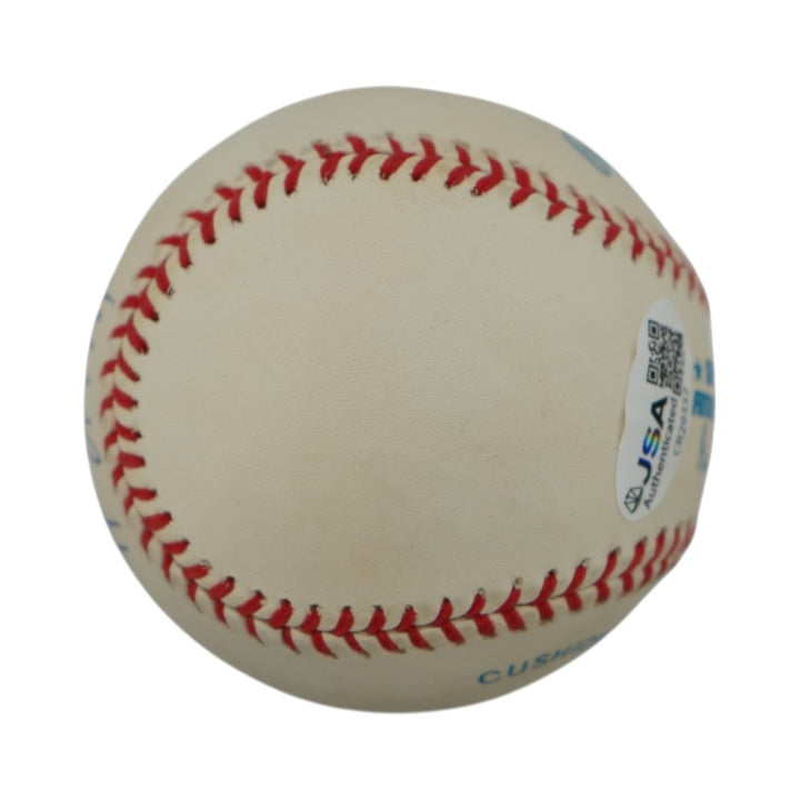 George Brett Kansas City Royals Autographed Inscribed OAL Baseball JSA COA
