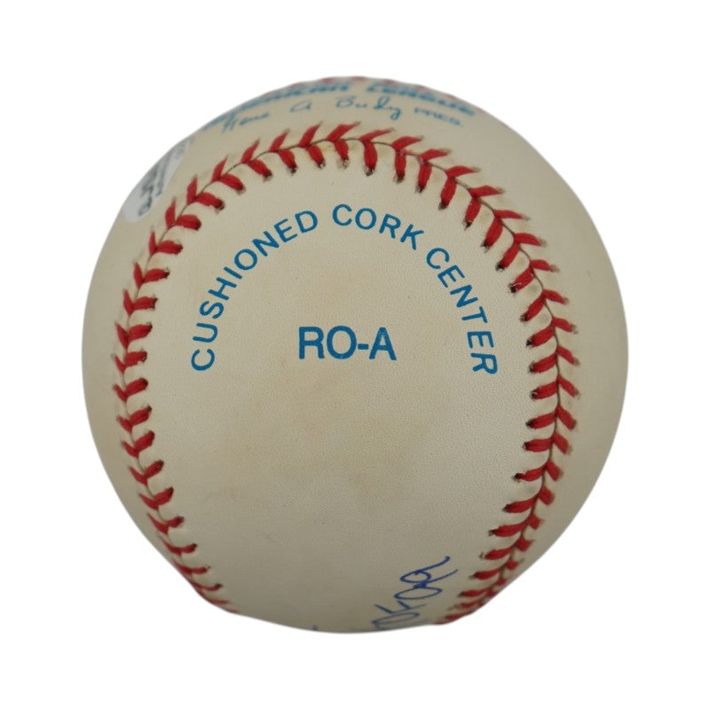 George Brett Kansas City Royals Autographed Inscribed OAL Baseball JSA COA