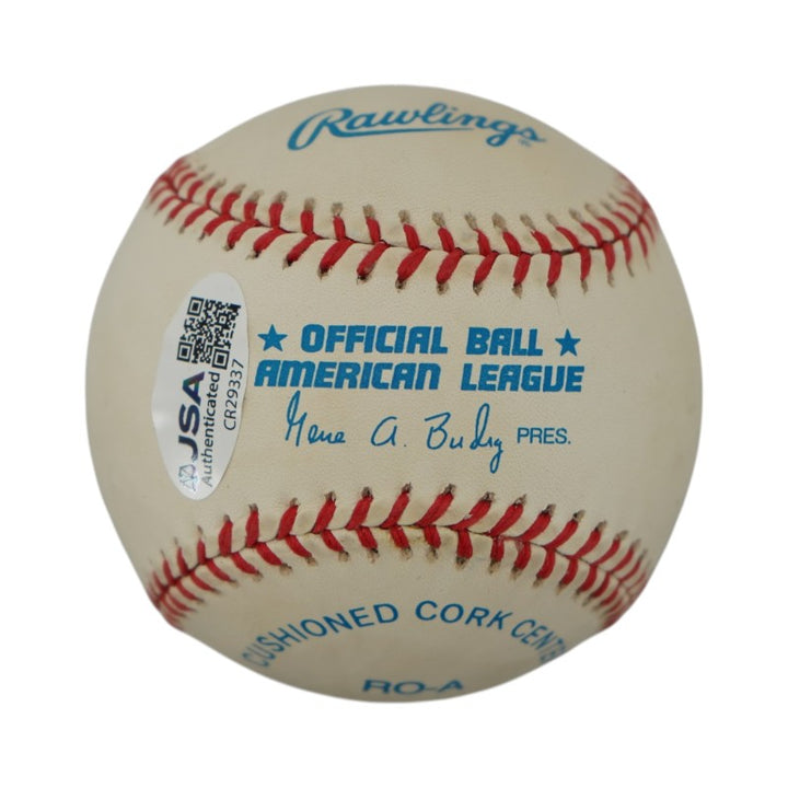 George Brett Kansas City Royals Autographed Inscribed OAL Baseball JSA COA