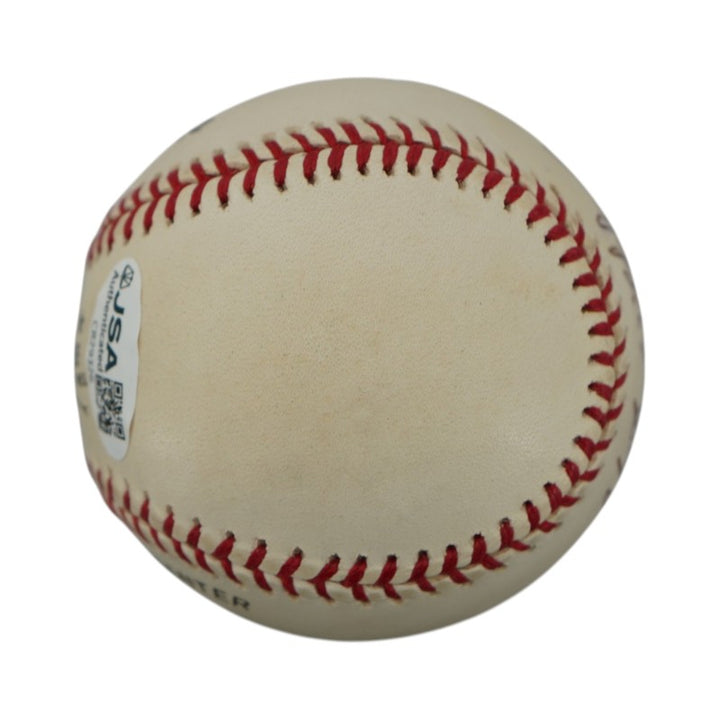 Hoyt Wilhelm Giants Cardinals Autographed ONL Baseball JSA COA