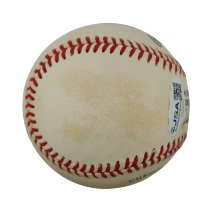 Hoyt Wilhelm Giants Cardinals Autographed ONL Baseball JSA COA