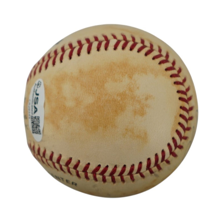 Jeff Reardon Mets Expos Autographed ONL Baseball JSA COA