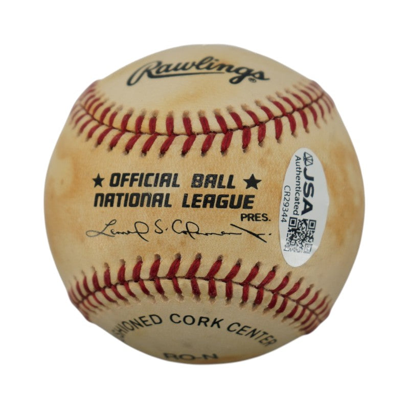 Jeff Reardon Mets Expos Autographed ONL Baseball JSA COA