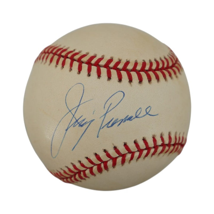 Jimmy Piersall Red Sox Twins Autographed OAL Baseball JSA COA