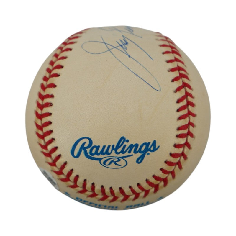 Jimmy Piersall Red Sox Twins Autographed OAL Baseball JSA COA