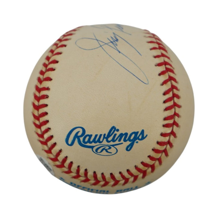 Jimmy Piersall Red Sox Twins Autographed OAL Baseball JSA COA