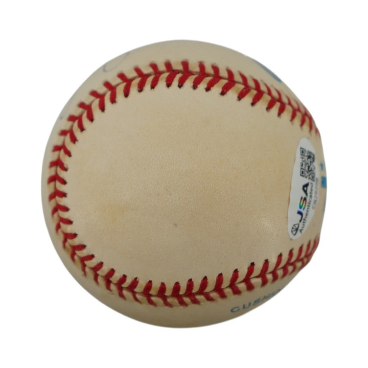 Jimmy Piersall Red Sox Twins Autographed OAL Baseball JSA COA