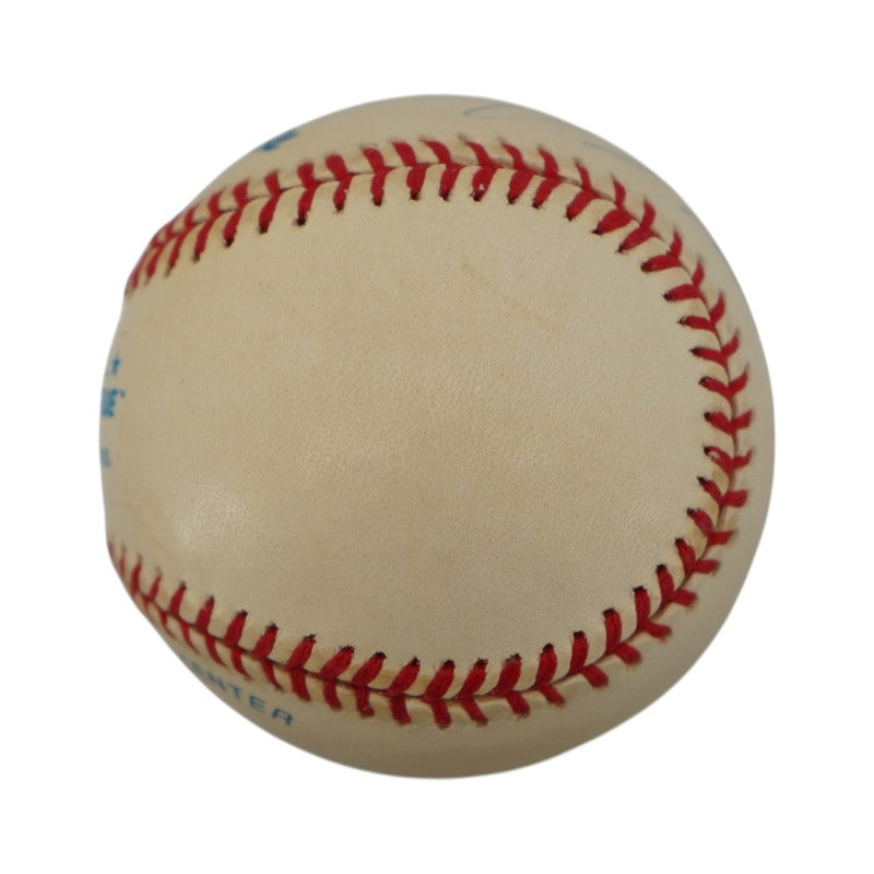 Jimmy Piersall Red Sox Twins Autographed OAL Baseball JSA COA