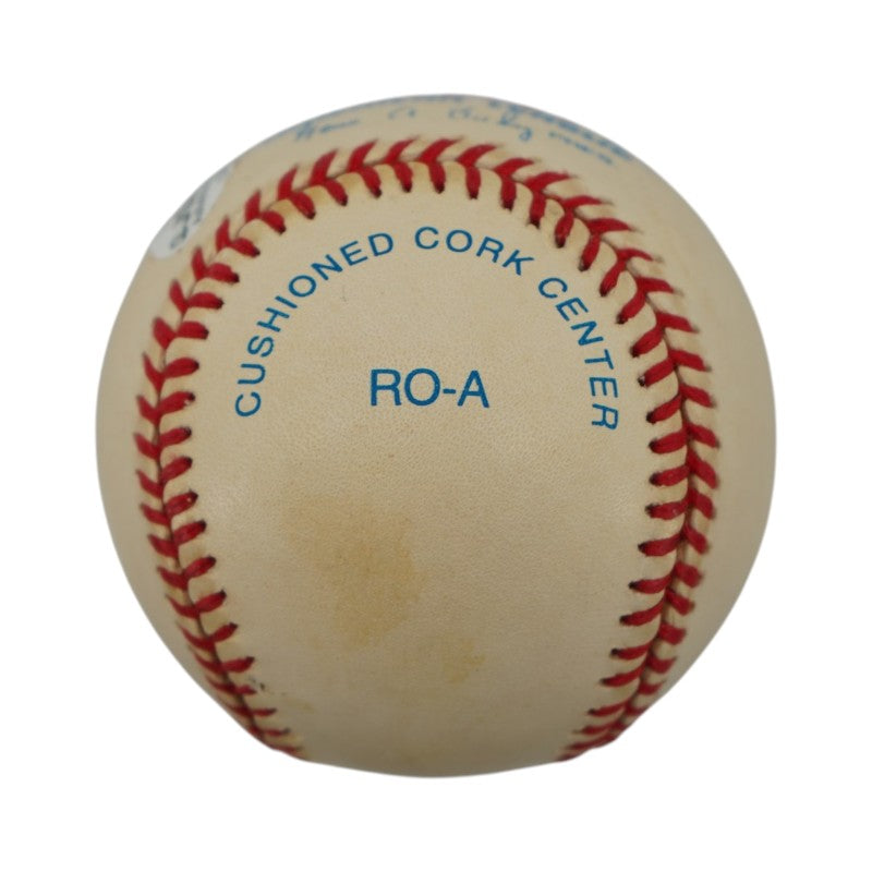 Jimmy Piersall Red Sox Twins Autographed OAL Baseball JSA COA