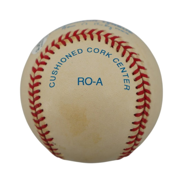 Jimmy Piersall Red Sox Twins Autographed OAL Baseball JSA COA