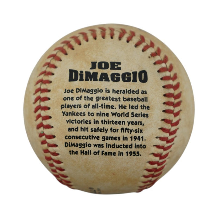 Joe DiMaggio New York Yankees Commemorative LE Fotoball Baseball