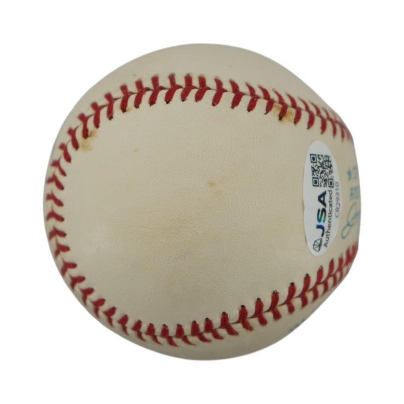 Johnny Mize Yankees Cardinals Autographed OAL Baseball JSA COA