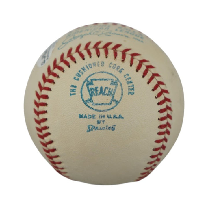 Johnny Mize Yankees Cardinals Autographed OAL Baseball JSA COA