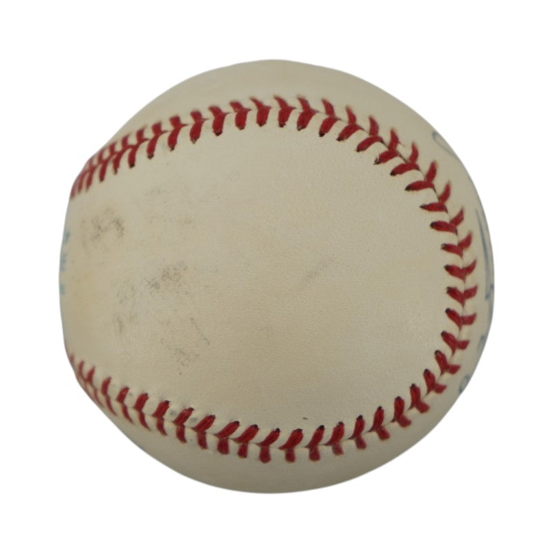 Johnny Mize Yankees Cardinals Autographed OAL Baseball JSA COA