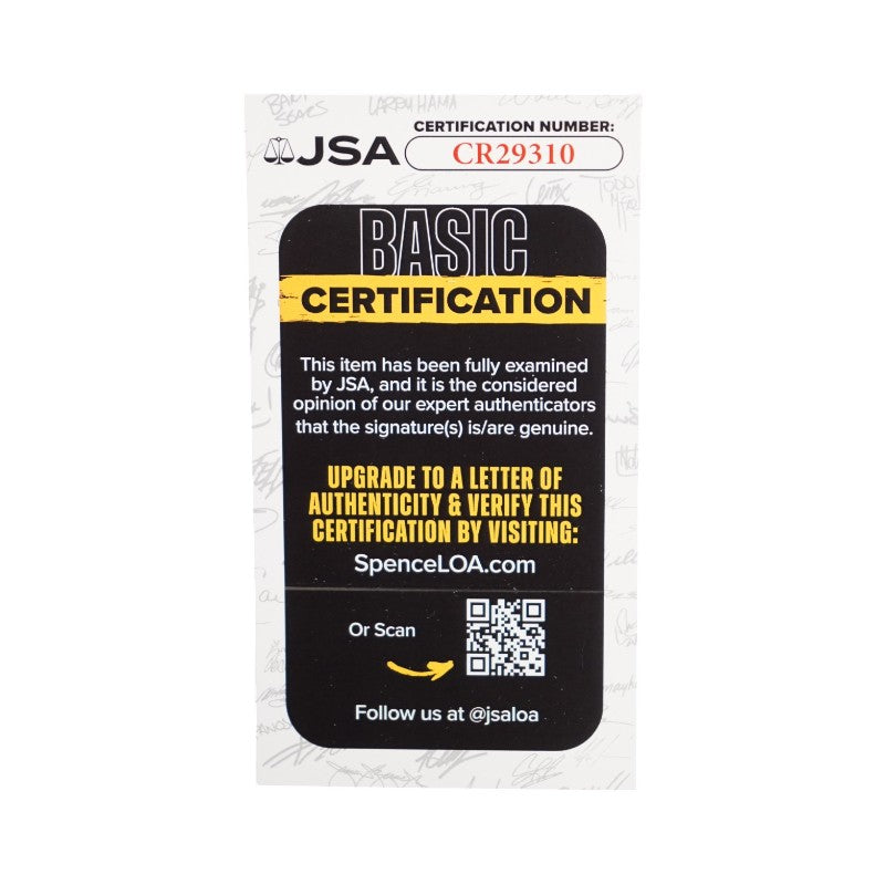 Johnny Mize Yankees Cardinals Autographed OAL Baseball JSA COA