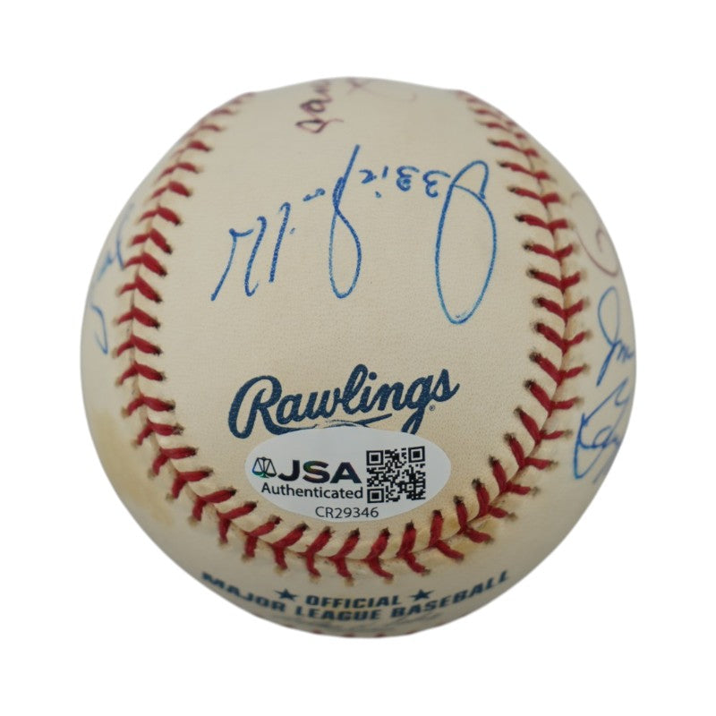 Minoso Guillen Melton Chicago White Sox Multi-Signed OMLB Baseball JSA COA