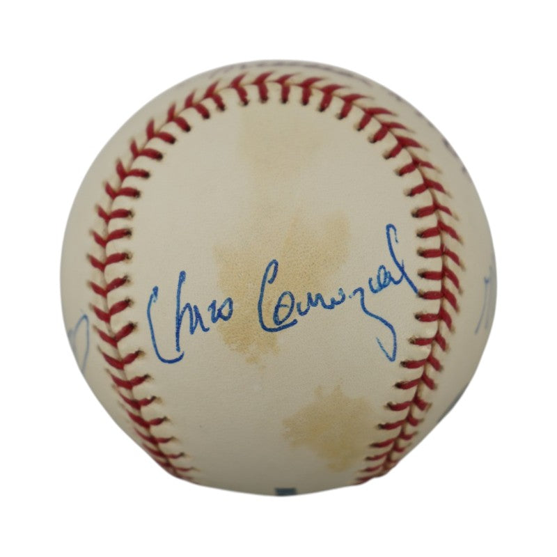 Minoso Guillen Melton Chicago White Sox Multi-Signed OMLB Baseball JSA COA
