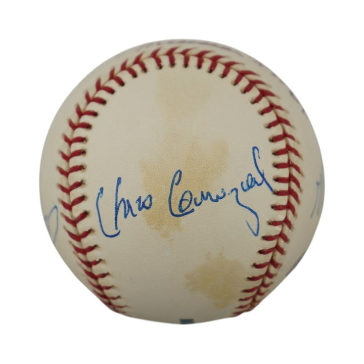 Minoso Guillen Melton Chicago White Sox Multi-Signed OMLB Baseball JSA COA