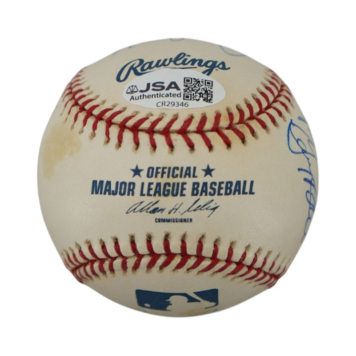 Minoso Guillen Melton Chicago White Sox Multi-Signed OMLB Baseball JSA COA