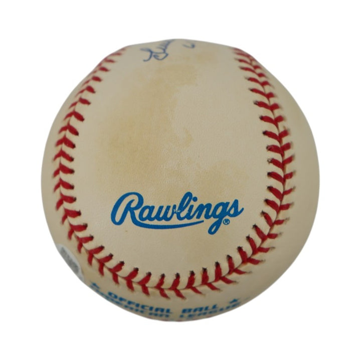 Louis Arroyo New York Yankees Autographed Inscribed OAL Baseball JSA COA
