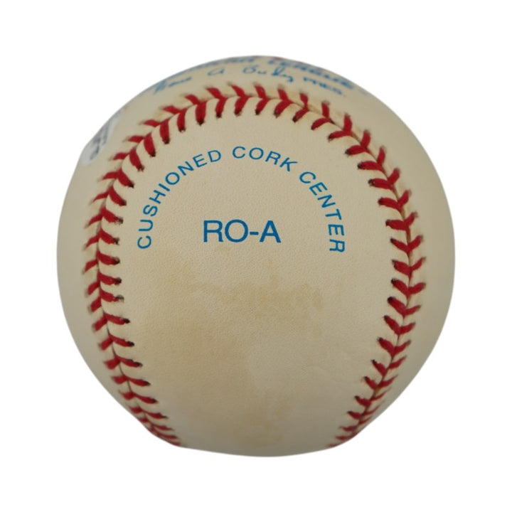 Louis Arroyo New York Yankees Autographed Inscribed OAL Baseball JSA COA