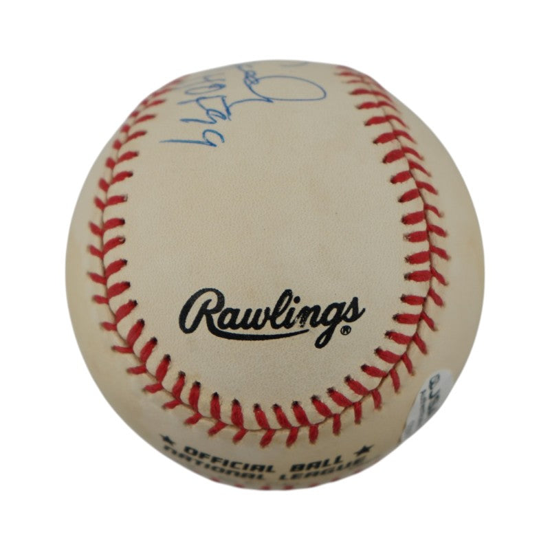 Orlando Cepeda San Francisco Giants Autographed Inscribed ONL Baseball JSA COA