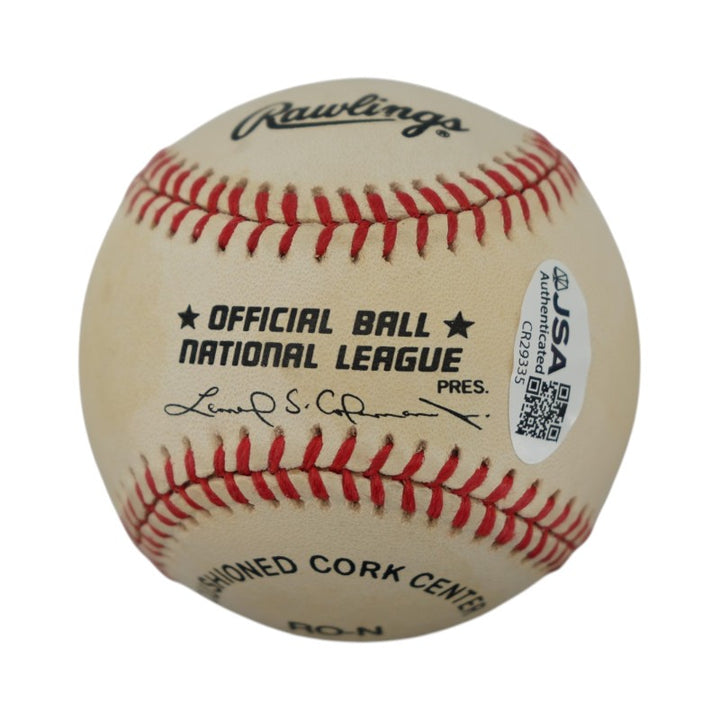 Orlando Cepeda San Francisco Giants Autographed Inscribed ONL Baseball JSA COA