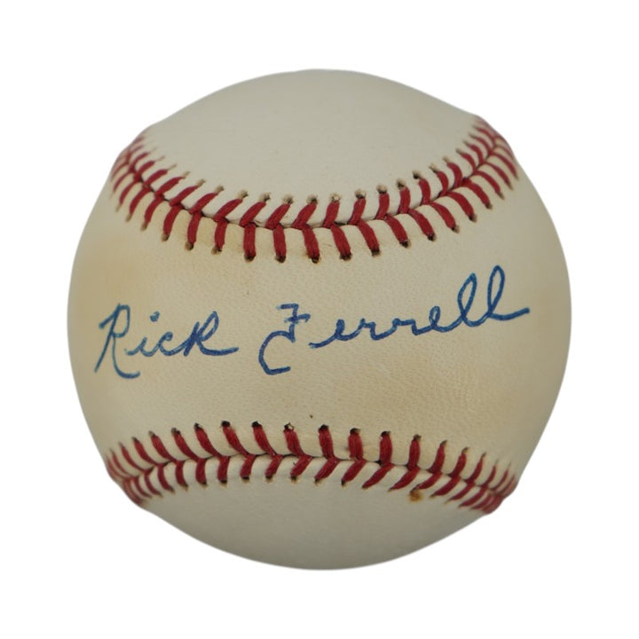 Rick Ferrell Boston Red Sox Autographed OAL Baseball JSA COA