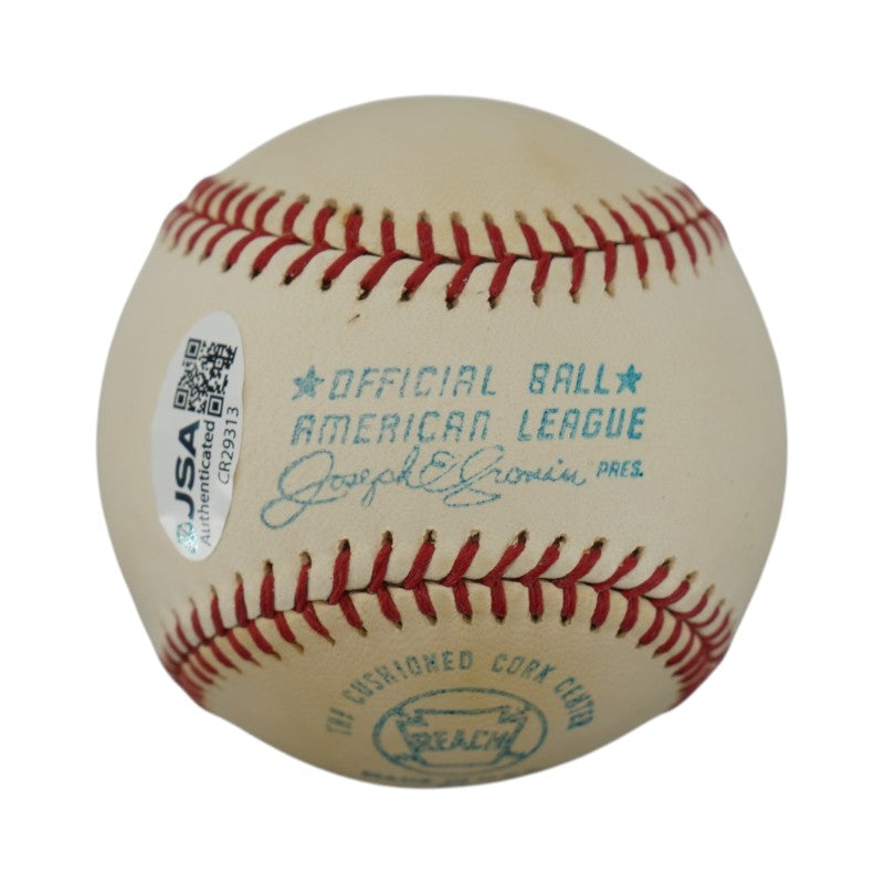 Rick Ferrell Boston Red Sox Autographed OAL Baseball JSA COA