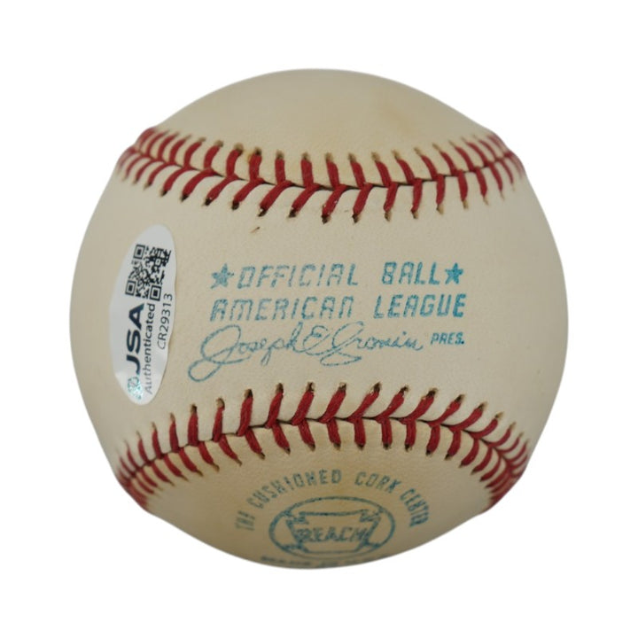 Rick Ferrell Boston Red Sox Autographed OAL Baseball JSA COA