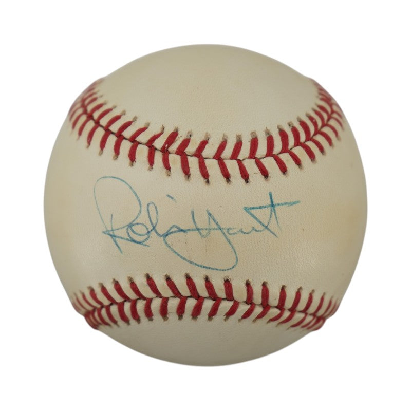 Robin Yount Milwaukee Brewers Autographed OAL Baseball JSA COA