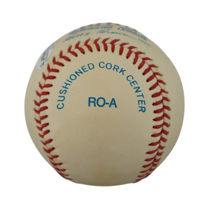 Robin Yount Milwaukee Brewers Autographed OAL Baseball JSA COA