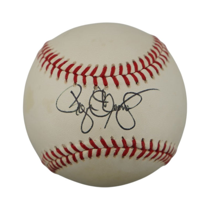Roger Clemens Yankees Red Sox Autographed OAL Baseball JSA COA