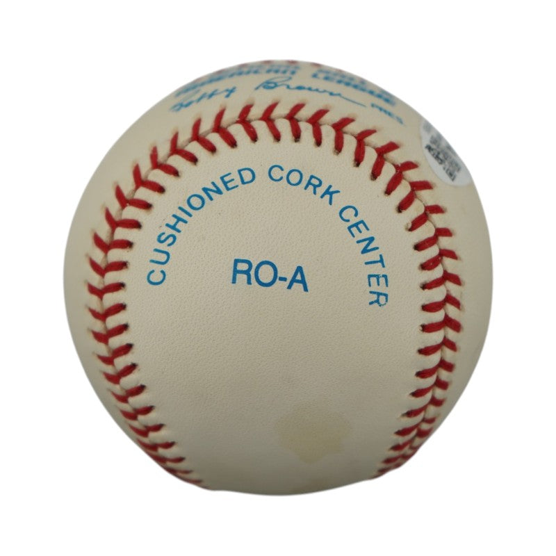 Roger Clemens Yankees Red Sox Autographed OAL Baseball JSA COA
