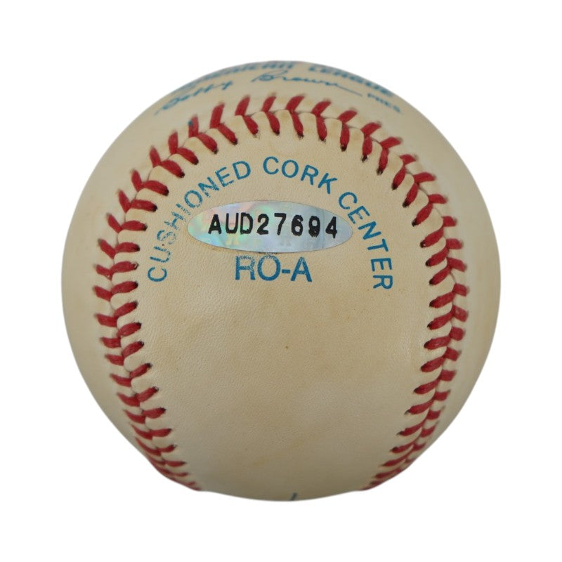 Rollie Fingers Oakland Athletics Autographed OAL Baseball UDA COA