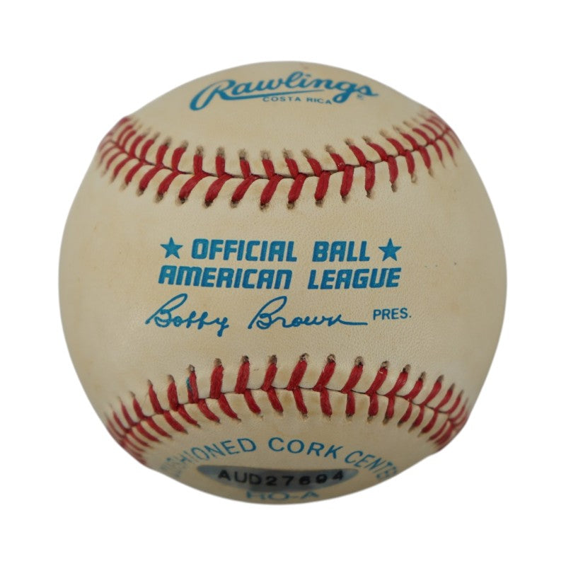 Rollie Fingers Oakland Athletics Autographed OAL Baseball UDA COA