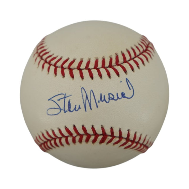 Stan Musial Saint Louis Cardinals Authographed ONL Baseball JSA COA