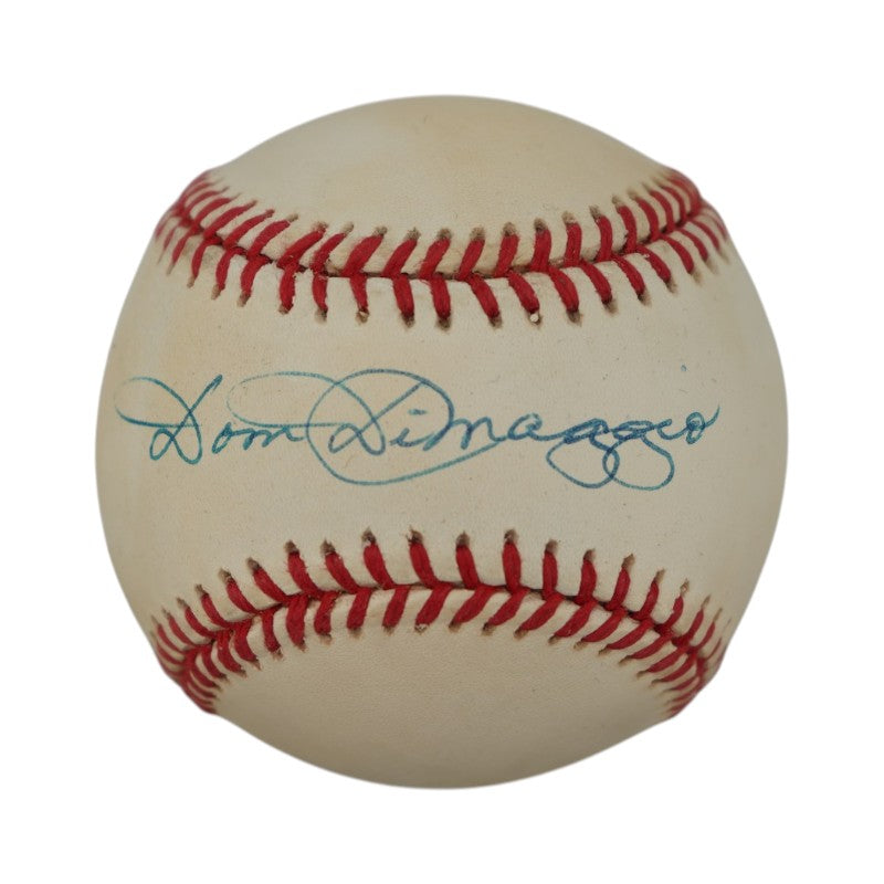Dom DiMaggio Boston Red Sox Autographed OAL Baseball JSA COA
