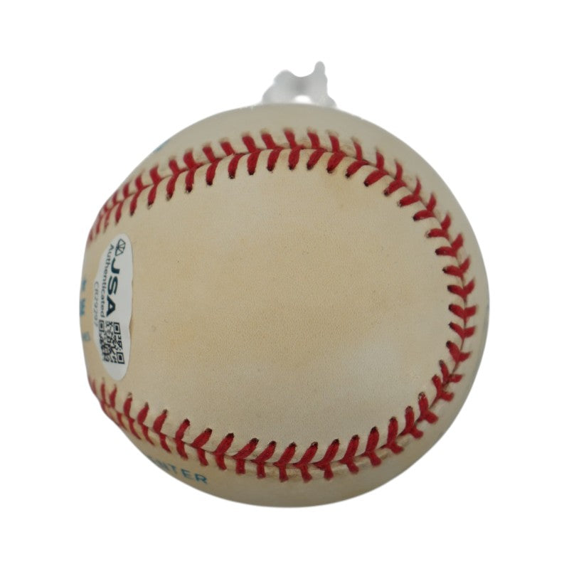 Dom DiMaggio Boston Red Sox Autographed OAL Baseball JSA COA