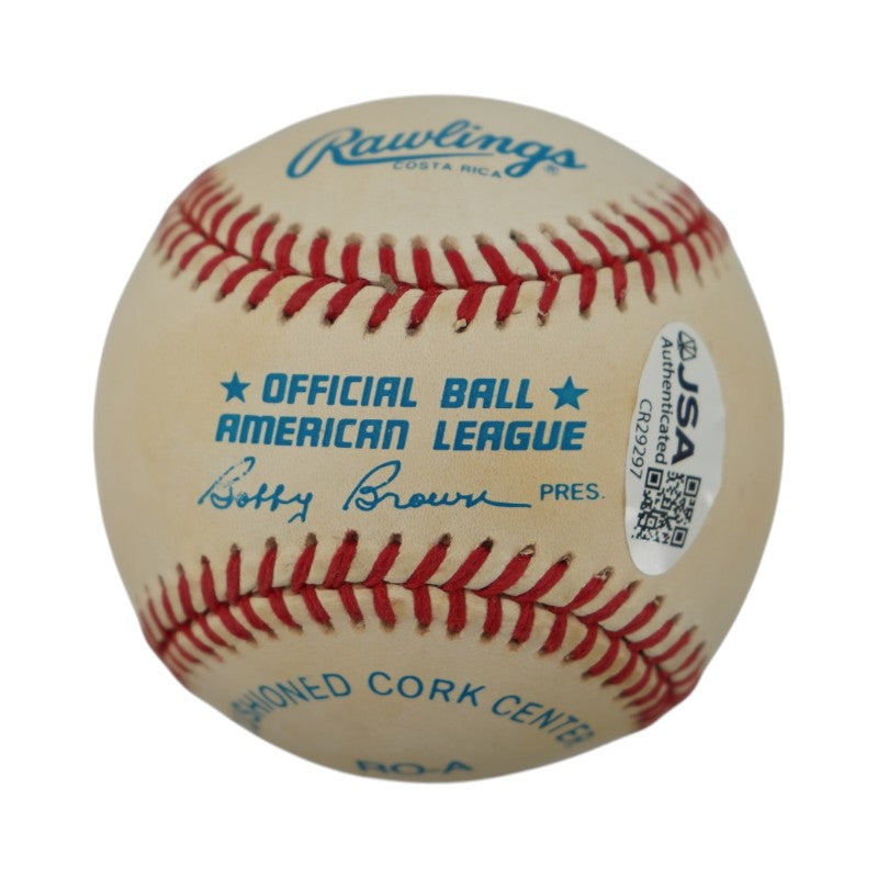 Dom DiMaggio Boston Red Sox Autographed OAL Baseball JSA COA