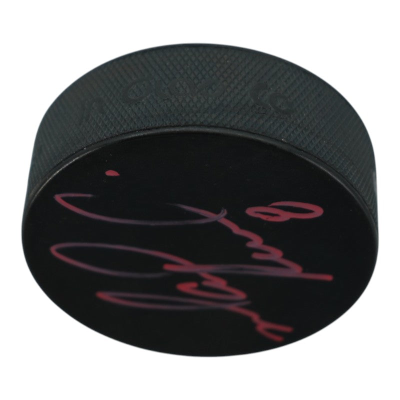 Mark Recchi Philadelphia Flyers Autographed Hockey Puck JSA COA