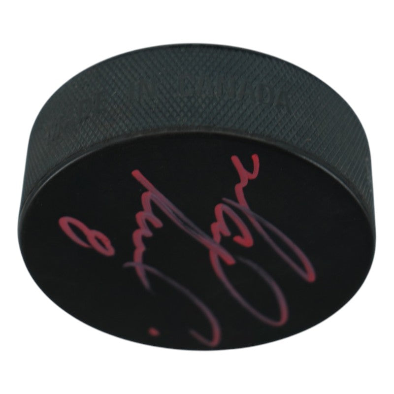 Mark Recchi Philadelphia Flyers Autographed Hockey Puck JSA COA